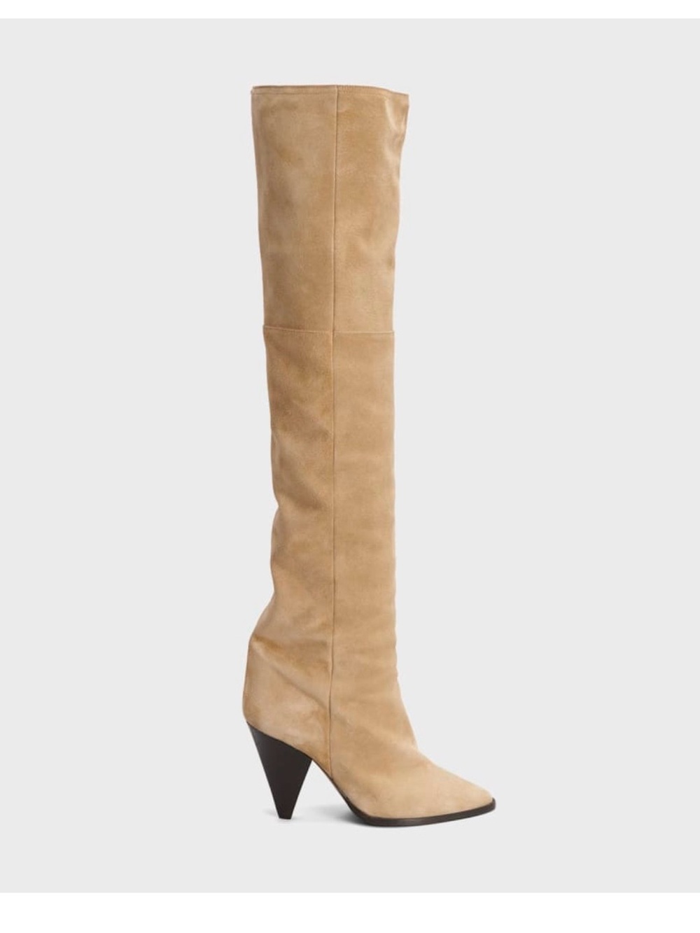 Isabel Marant "Riria" slouchy suede over-the-knee boots 40 - Picture 2 of 8